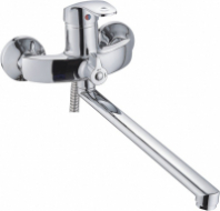 Смеситель д/ванны шар. с изливом L-30см, с перекл. душа Исток 202120 d40 АНТЕЙ® 1/10