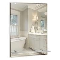 Зеркало 495*685 шв "Модерн-Люкс" с фацетом с полкой