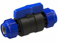 Кран шаров. для ПНД труб компрес. 25 ITAL/SPEKTR