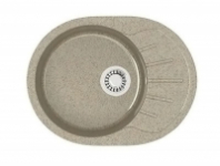 Мойка Тейлор Z10Q5 (песоч.) глянец 575x440x215 с сифоном GOTA ROCIO