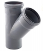 Тройник 110 угол 45 для внутр.канал. РТП 1/24