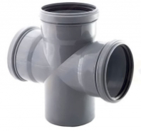 Крестовина одноплоскостная 110/110/110 угол 87 для внутр.канал. РТП 1/18