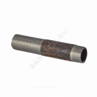 Сгон 1/2 удлиненная черн. сталь, 150мм  15 1/154