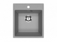 Мойка Модель GR 425-003 (светло-серый) матовая SOFT-TOUCH 425*485*175 с сифоном GOTA ROCIO