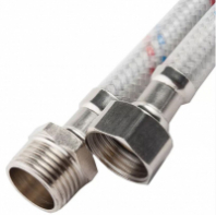 Подводка гибкая д/воды 0,8 силикон г/ш/стальная гайка/ NEO 1/10/120 Подводка гибкая д/воды 0,8 силикон г/ш/стальная гайка/ NEO 1/10/120