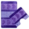 Набор ковриков д/ванной 2 предмета 60*100/50*60 HURREM Lilac 