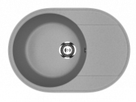 Мойка Модель GR 610-003 (светло-серый) матовая SOFT-TOUCH 610*470*175 с сифоном GOTA ROCIO