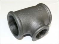 Тройник переходной 3/4-1/2-3/4 г/г/г черн.20-15-20 РАСПРОДАЖА