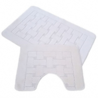 Набор ковриков д/ванной 2 предмета 60*100/50*60 Zalel CHREAM