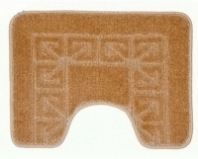 Коврик д/туалета 45*55см Zalel B светло-коричневый