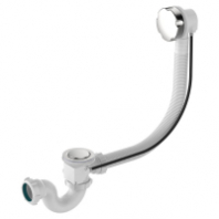 Обвязка на ванну 1 1/2*40 с выпуском и переливом, полуавтомат Aquant V321 1/22 