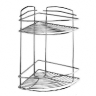 Полка металл. угловая 2-х ярусная 09 MI 209WC20M44 Milardo 1/6