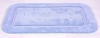 Коврик д/ванной 50*80см Zalel Lux Border ПЛЮШ Light-blue