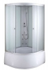 Душ.каб. 1000*1000*2150 выс.поддон,мат.ст.,троп.душ,р.душ 4р+кр.,смес.2р,пол,6Ф,с г/м  NG-2309-14 G