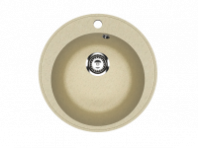 Мойка Модель GR 475-002 (слоновая кость) матовая SOFT-TOUCH 475*475*170 с сифоном GOTA ROCIO