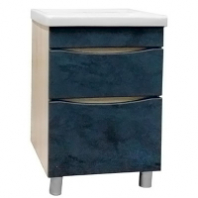 Подстолье Женева 800 (2 ящика) Дуб сонома/Графит бетон под ум. Paola Mario GOLDEN FOX