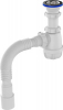 Сифон 1 1/2*40 с гофрой 40*40/50 Aquant B0115 1/30 (аналог A0115)