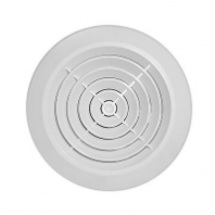 Диффузор круглый 170 с фланцем 125мм белый 125ДФ Диффузор круглый 170 с фланцем 125мм белый 125ДФ