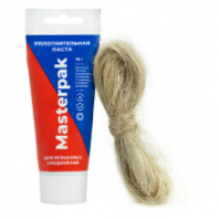 Набор Паста уплотнительная 70г Masterpak (ВОДА/ПАР) + лен 14гр. 131742 1/10