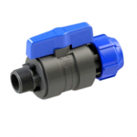 Кран шаров. для ПНД труб компрес. наруж.рез. 32*1 ITAL/SPEKTR