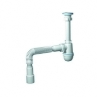 Сифон 1 1/4*40 с гофрой 40*40/50 Ани Пласт C1015 1/30