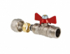 Кран шар д/трубы м/п 1/2*16 ш/ц VALTEC VT.341.N.1604