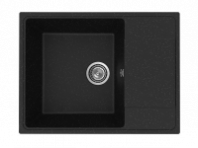 Мойка Модель GR 650-004 (черный оникс) матовая SOFT-TOUCH 650*495*180 с сифоном GOTA ROCIO
