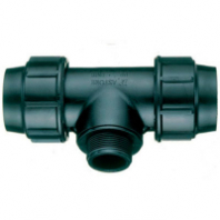 Тройник наруж.резьба 25*3/4 обж.