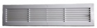 Решетка вентиляционная переточная 460*110 4611TRU АБС белая