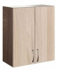 Шкаф навесной кухонный 600 (2 двери) шимо /ясень тем
