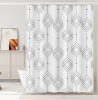 Шторка д/ванной 180*200см Zalel полиэстер (232774)