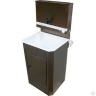 Умывальник с эл./водонагревателем, бронза пласт.мойка 17л Gota Rocio