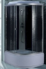 Душ.каб.1200*800*2150 выс.акр.поддон,ст.мозаика,руч, троп душ, сиден,NG-7510-14L BLACK
