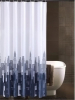 Штора д/ванной комнаты с кольцами GOTA ROCIO® 8853 Лондон 180*200 1/25