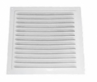 Решетка вентиляционная 170*240 металл. РМ1724 белая 1/50, ЭКО, без сетки