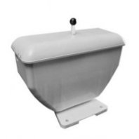 Бачок д/унитаза нижний пласт.  с полкой шток (г.Киров) 1/1