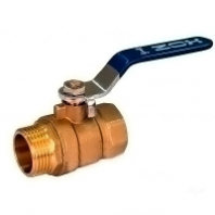 Кран шар руч. 3/4 г/ш лат ZOX 1/10/100 Кран шар руч. 3/4 г/ш лат ZOX 1/10/100