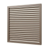 Решетка радиаторная вентиляционная 600*600 дуб В6060ПР ПВХ