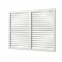 Решетка радиаторная вентиляционная 600*900 белая В6090ПР ПВХ 1/5