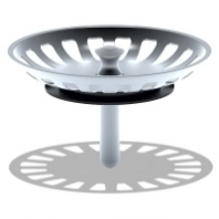 Решетка для выпуска 3 1/2 (d115мм), пласт. болт  глубина 30мм Ани Пласт М350SP 1/30