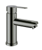Смеситель д/умывальника шар. оружейная сталь 017085 Акцент нерж. сталь d35 GOTA ROCIO 1/10