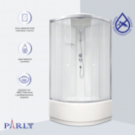 Душ.кабина 90*90*210 высокий поддон, мат.стекло, BETT921 PARLY (3 части) Душ.кабина 90*90*210 высокий поддон, мат.стекло, BETT921 PARLY (3 части)