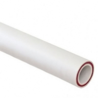 Труба 4м*25 PN20 (стекловолокно красное) 3,5мм для горячей воды и отопления GR 4/80
