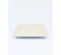 Лицевая панель для вентилятора SYSTEM+. Серия GORIZONT, Ø100, стекло, белый, GORIZONT glass 100