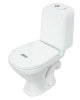 Унитаз-компакт "Самарский" белый сидение микролифт п/п,с арматурой Комфорт (г.Самара)