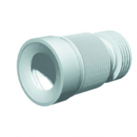 Слив д/унитаза 231/500 гибкий с выпуском 110мм резин. Ани Пласт К828 1/20