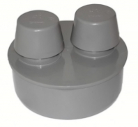 Клапан вакуумный 110 для внутр.кан. Россия 1/5/20 Клапан вакуумный 110 для внутр.кан. Россия 1/5/20