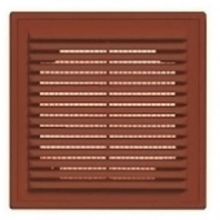 Решетка вентиляционная вытяжная с рамкой 180*250 АБС-пластик 1825ВР коричневая Решетка вентиляционная вытяжная с рамкой 180*250 АБС-пластик 1825ВР коричневая