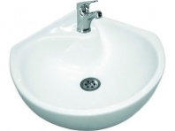 Умывальник угловой Радуга белый кат. "С" (с отверст. под смеситель) 35см. (Ст.Оскол)