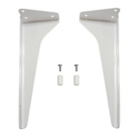 Кронштейн д/умывальника 2-й величины сталь 24см комплект